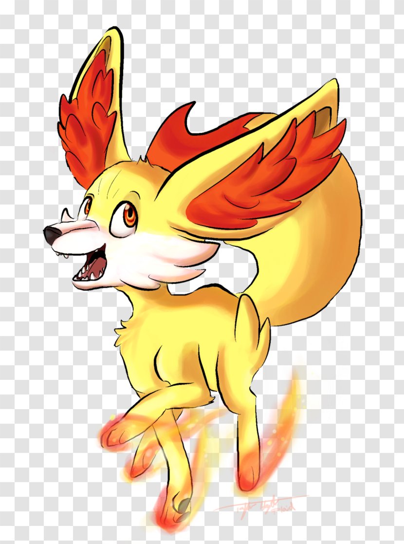 Canidae Walk Cycle Drawing Yeah! - Fennekin - Puasa Transparent PNG