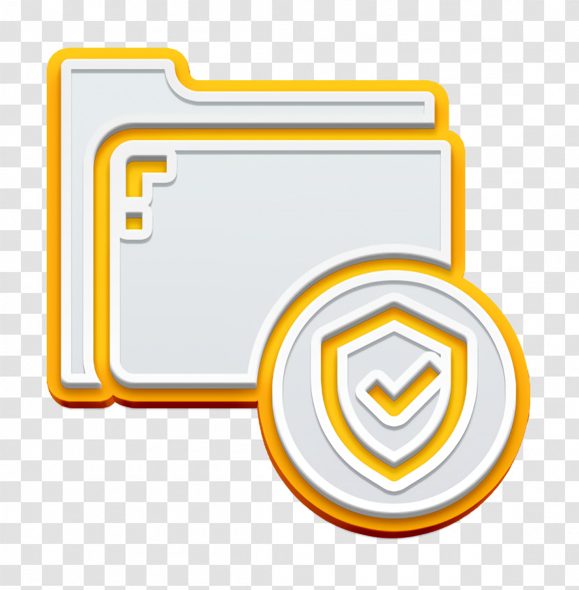 Folder And Document Icon Secure Icon Encrypted Icon Transparent PNG
