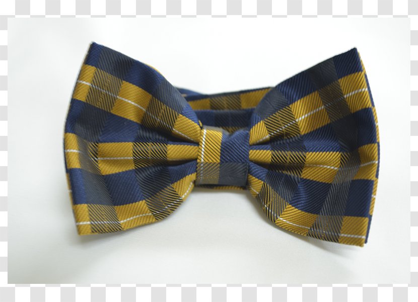 Necktie Tartan Bow Tie Clothing Accessories Yellow - Cobalt Blue - BOW TIE Transparent PNG