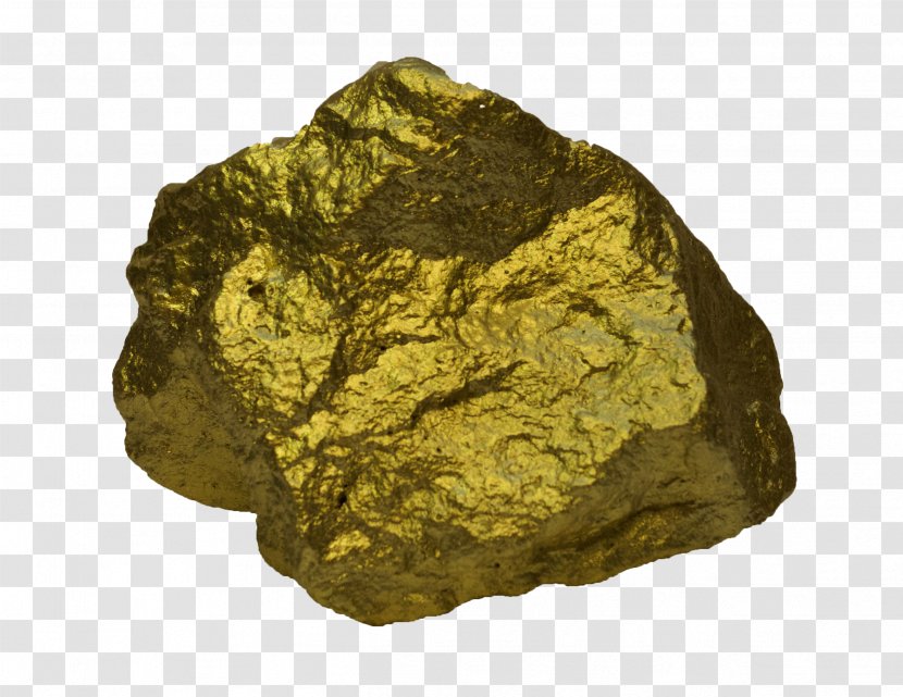 Mineral Igneous Rock Gold Material - Nugget Transparent PNG