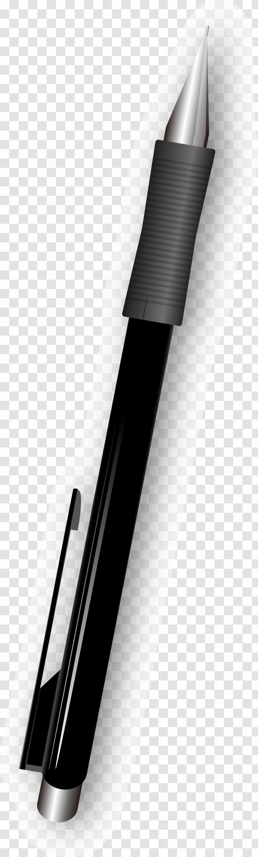 Ballpoint Pen Stationery - Black Transparent PNG