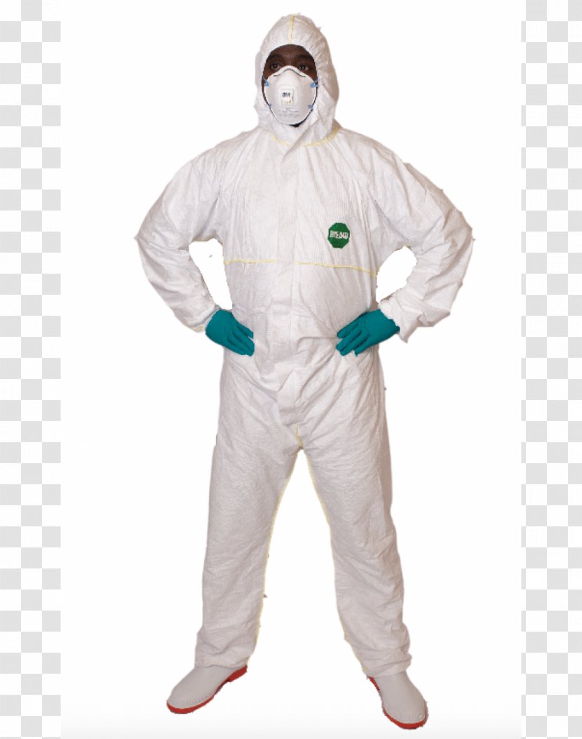 Hazardous Material Suits Dobok Dangerous Goods Costume Outerwear - Silhouette - Rhino Head Transparent PNG