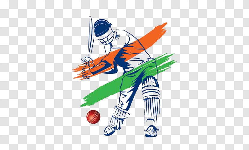 India National Cricket Team Baseball Shutterstock - Illustration - Color Cricketers Transparent PNG