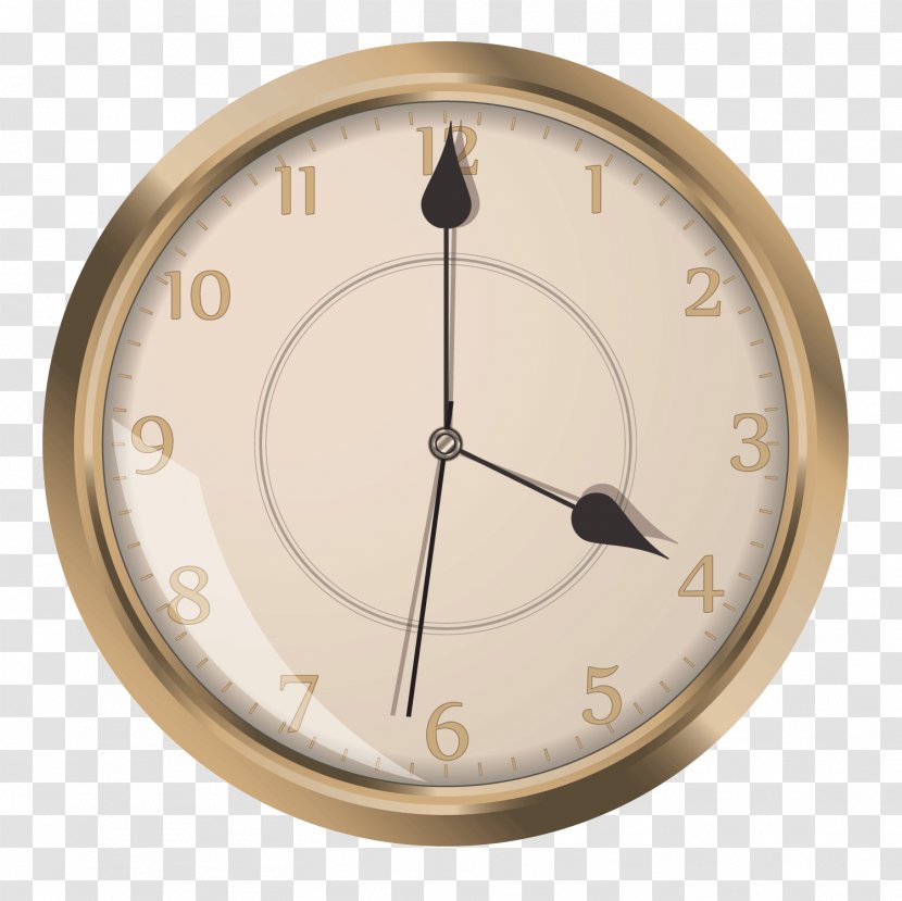 Alarm Clock Watch - Time - Vector Brown Scale Transparent PNG