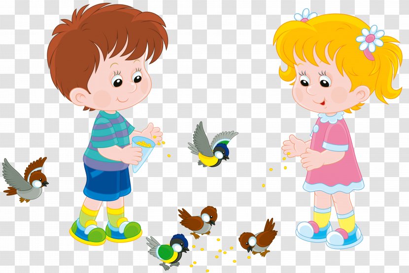 Bird Feeding Feeders Royalty-free Clip Art - Children Transparent PNG