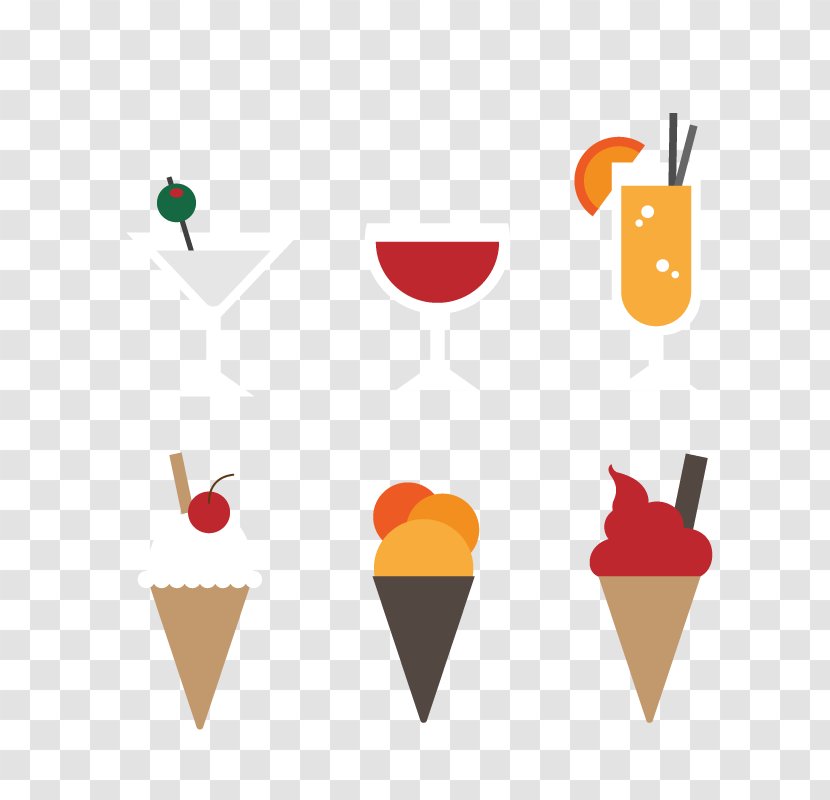 Ice Cream Cone - Sweetness - Vector Cones Transparent PNG
