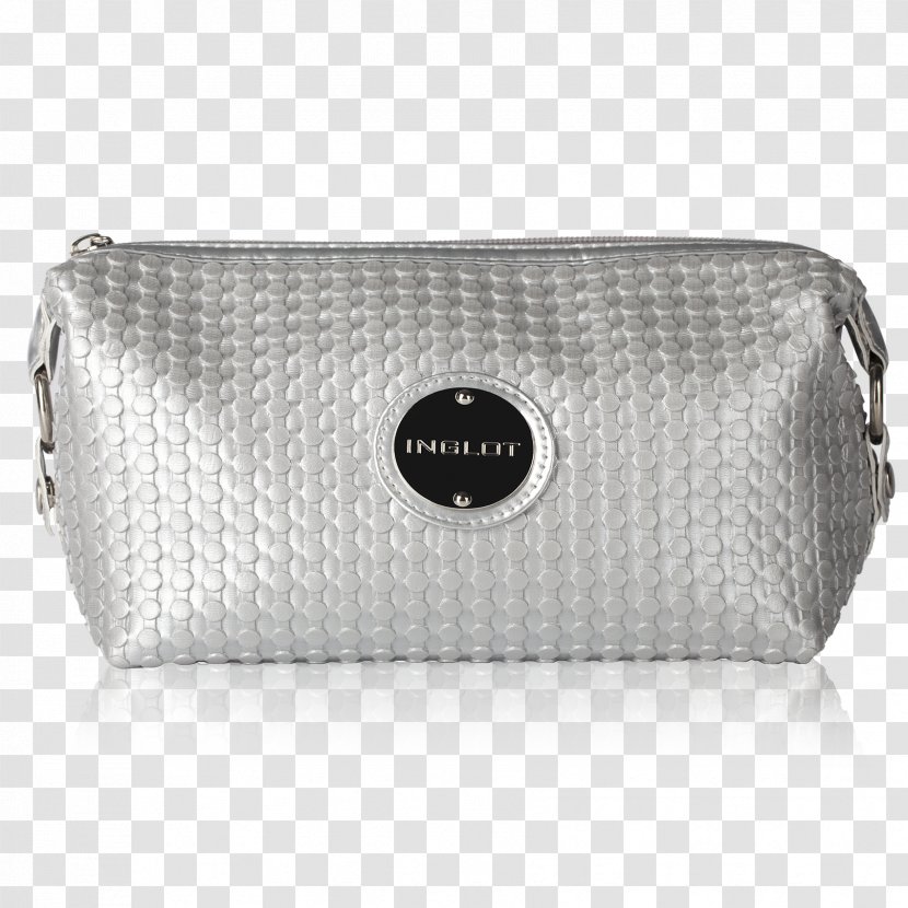 Inglot Cosmetics Cosmetic & Toiletry Bags Silver - Bag - Purse Transparent PNG