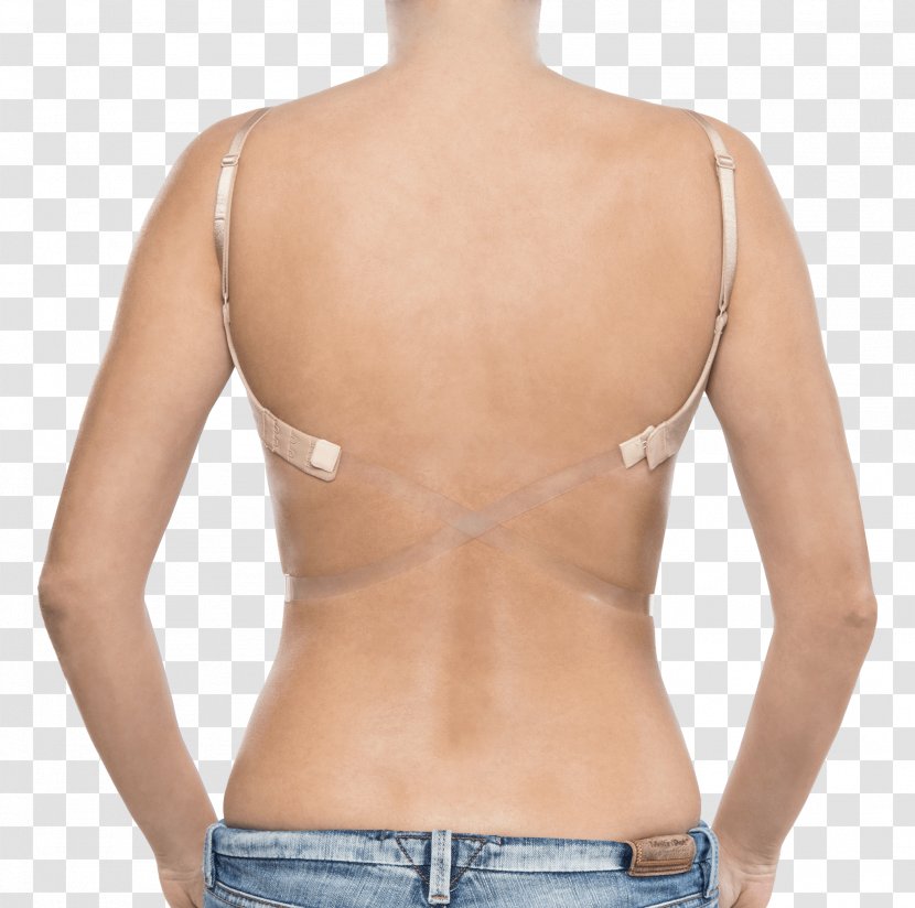 Bra Halterneck Dress Human Back Top - Silhouette Transparent PNG