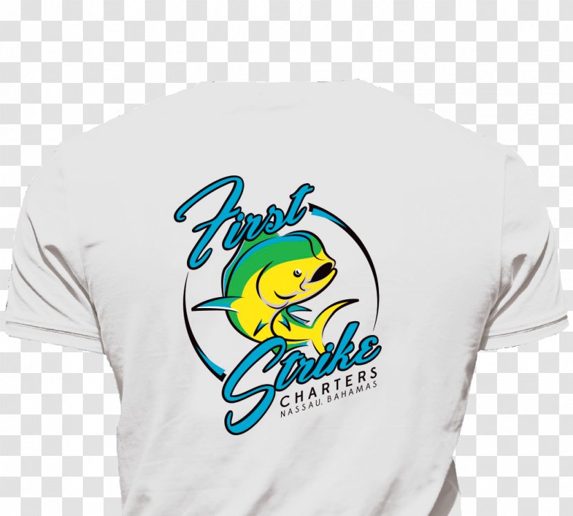 T-shirt Recreational Fishing Sleeve - Logo Transparent PNG
