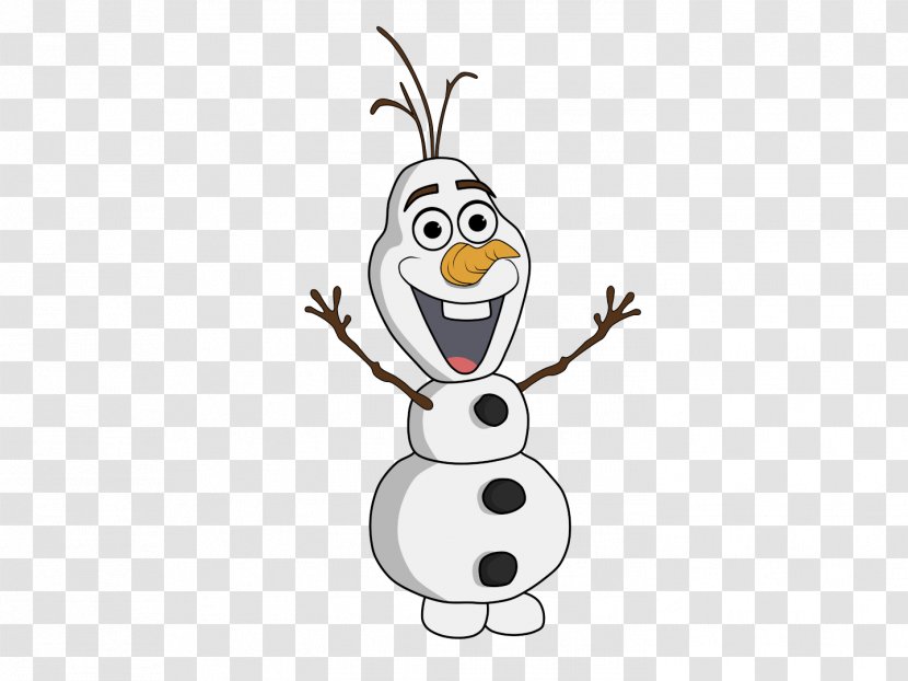 Elsa Anna Olaf Snowman Drawing Transparent PNG