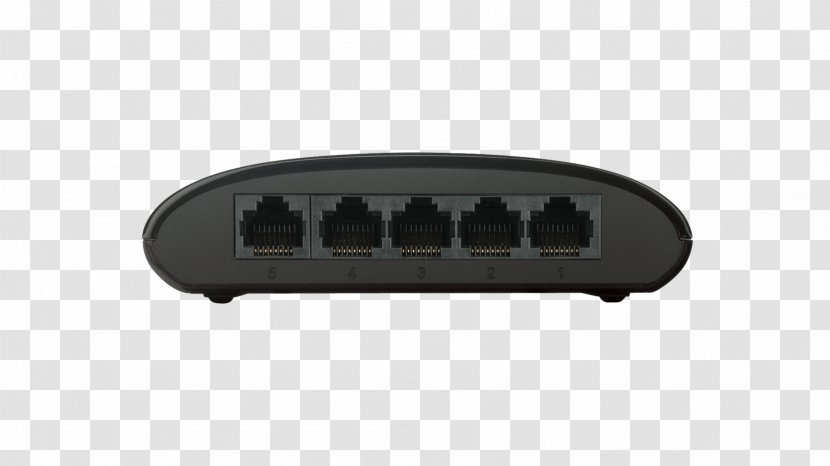 Network Switch Gigabit Ethernet D-Link Fast Port - Computer Transparent PNG