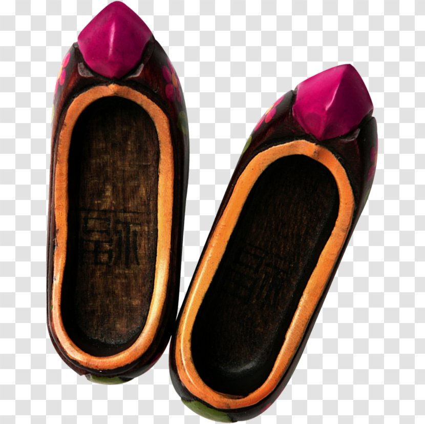 Shoe Ballet Flat Download - Embroidered Shoes Transparent PNG