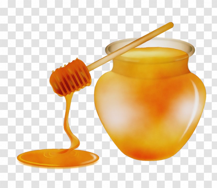 Wax Honey Cutlery - Paint - Baby Food Spoon Transparent PNG