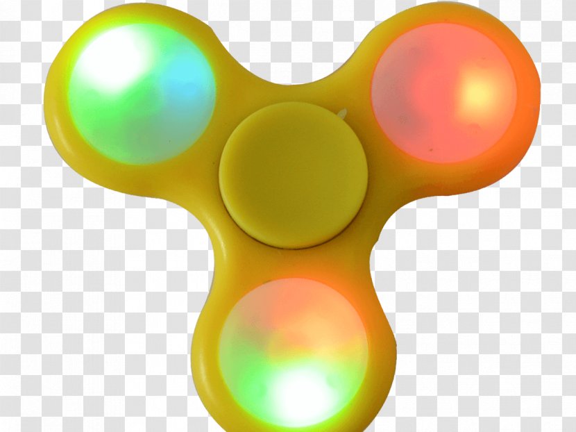 Yellow Toy Infant - Fidget Spinner Transparent PNG