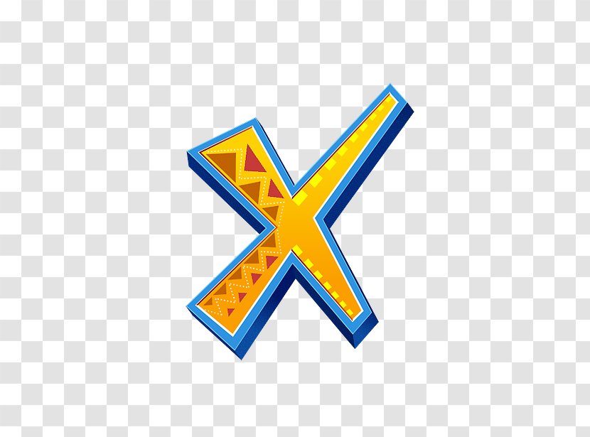Giraffe Symbol Letter - Wing - X Transparent PNG