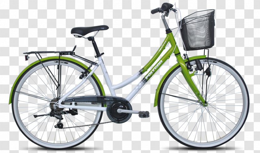City Bicycle Shimano Polygon Bikes Cycling - Frame - Polygonal Transparent PNG