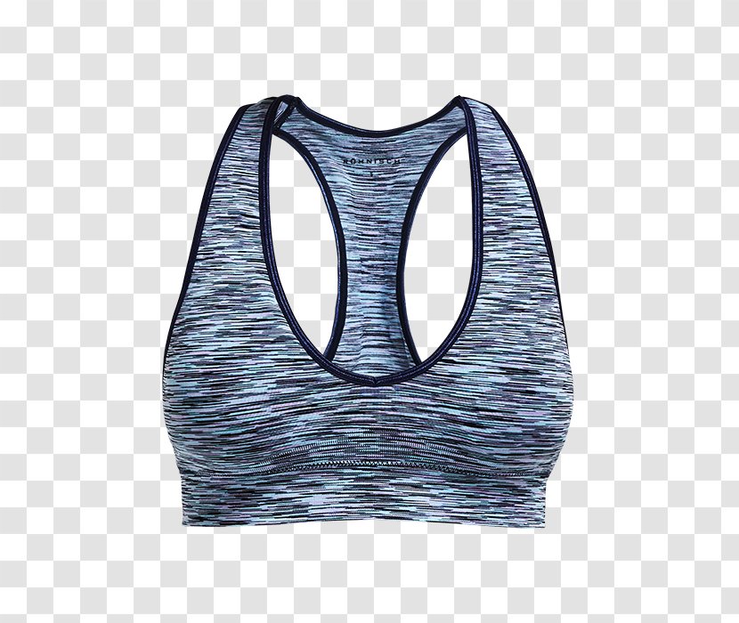 T-shirt Sports Bra Clothing Blue - Sport Transparent PNG