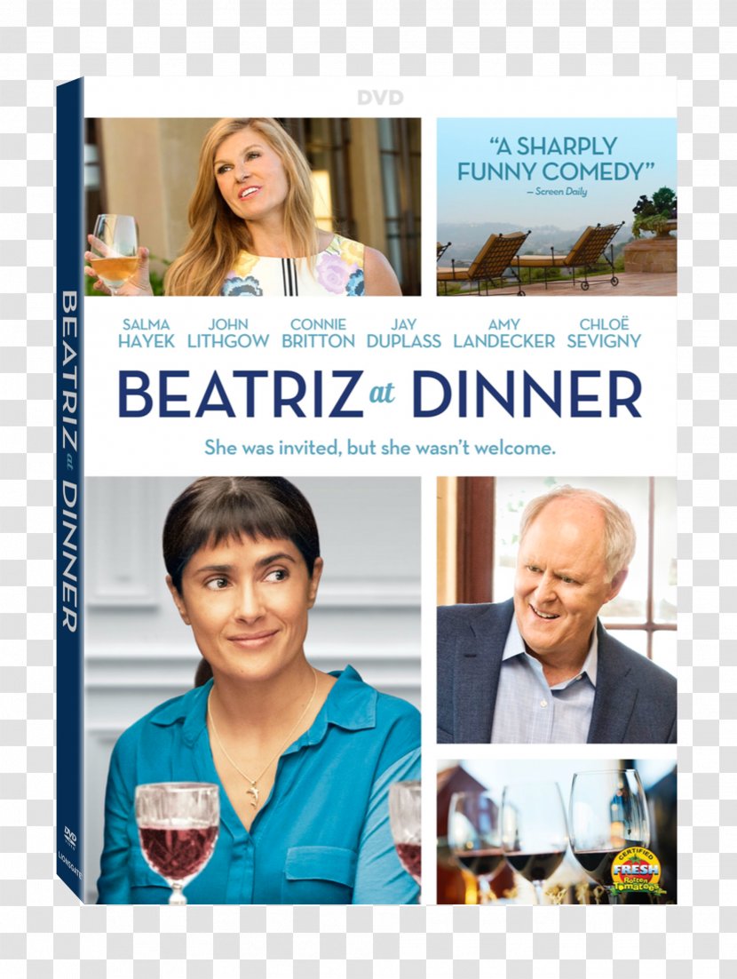 Beatriz At Dinner Salma Hayek HD DVD Blu-ray Disc - 2017 - Dvd Transparent PNG