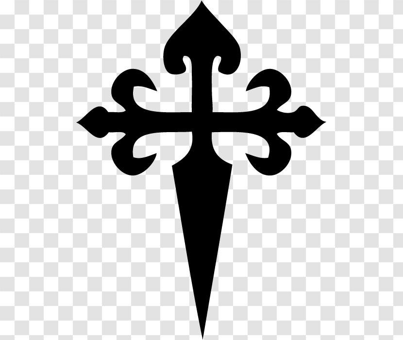 Cross Of Saint James Camino De Santiago Cathedral Compostela Maltese - Logo - Christian Transparent PNG