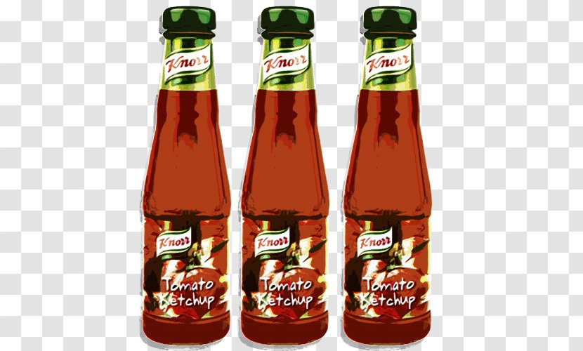 Ketchup Beer Bottle Sweet Chili Sauce Flavor - Food Transparent PNG