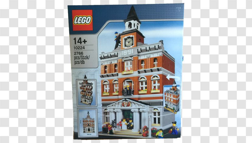 Lego Creator LEGO 10224 Town Hall Modular Buildings Legoland Malaysia Resort Transparent PNG