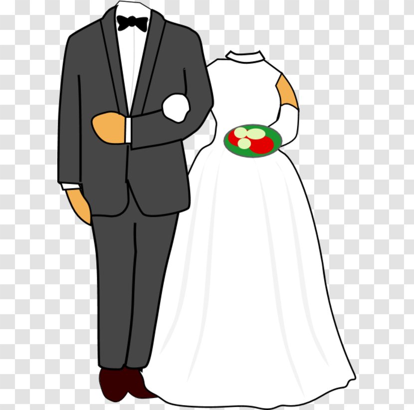 Wedding Invitation Bridegroom Clip Art - Uniform - Bride Cliparts Transparent PNG