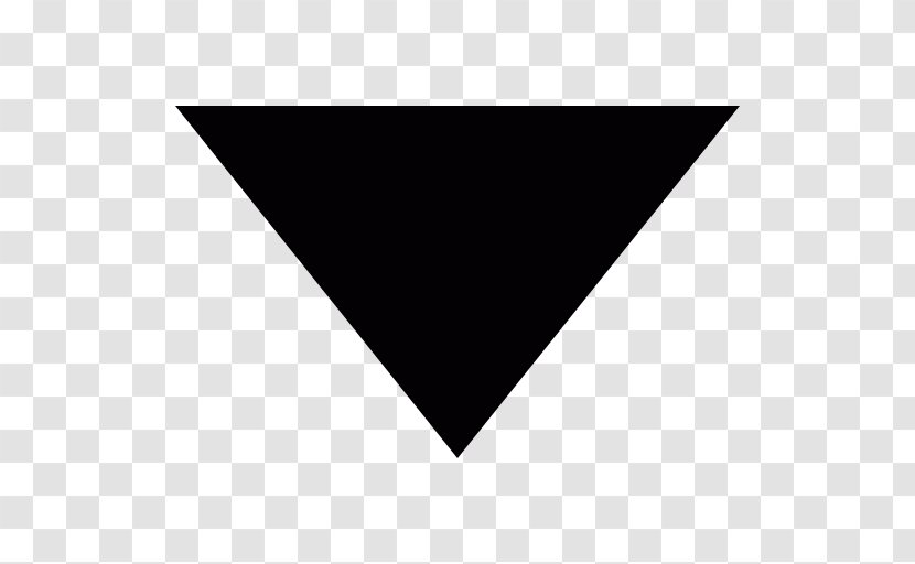 Arrow Symbol - Rectangle - Inverted Triangle Transparent PNG