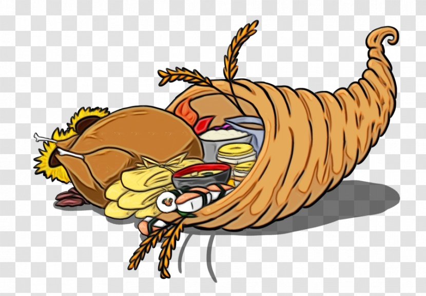 Thanksgiving Day Food Background - Cartoon - Hermit Crab Insect Transparent PNG