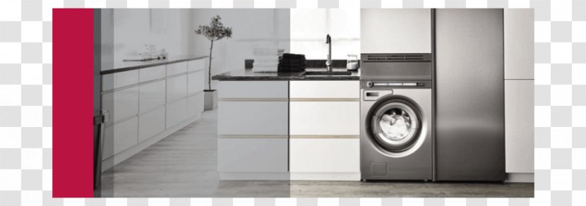 Clothes Dryer Washing Machines Kitchen Dishwasher Laundry - Modern Room Transparent PNG