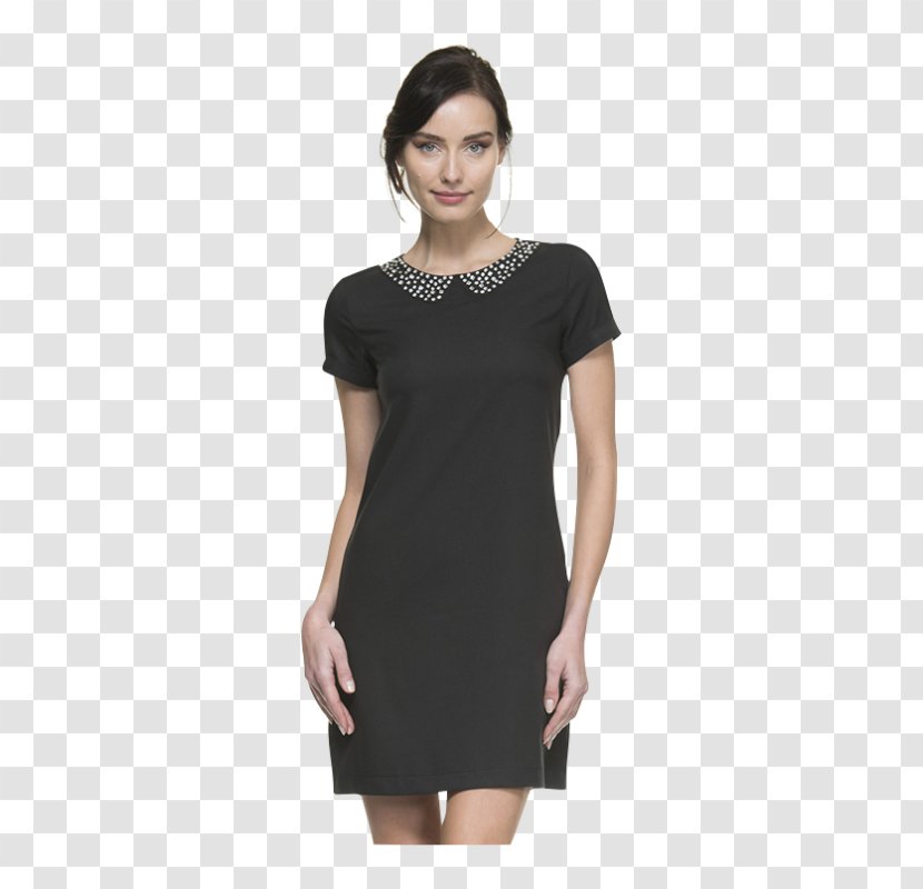 Little Black Dress T-shirt Bodysuit Sleeve - Shoulder - Extremely Simple Transparent PNG