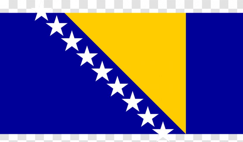 Flag Of Bosnia And Herzegovina Flags The World Vexillology - Stock Photography Transparent PNG