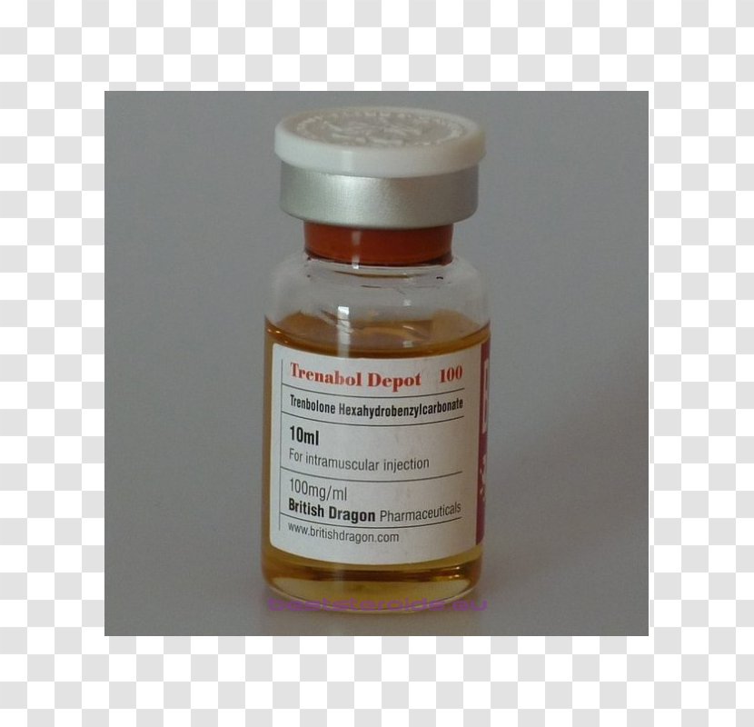 Trenbolone Acetate Anabolic Steroid Hexahydrobenzylcarbonate - Liquid Transparent PNG