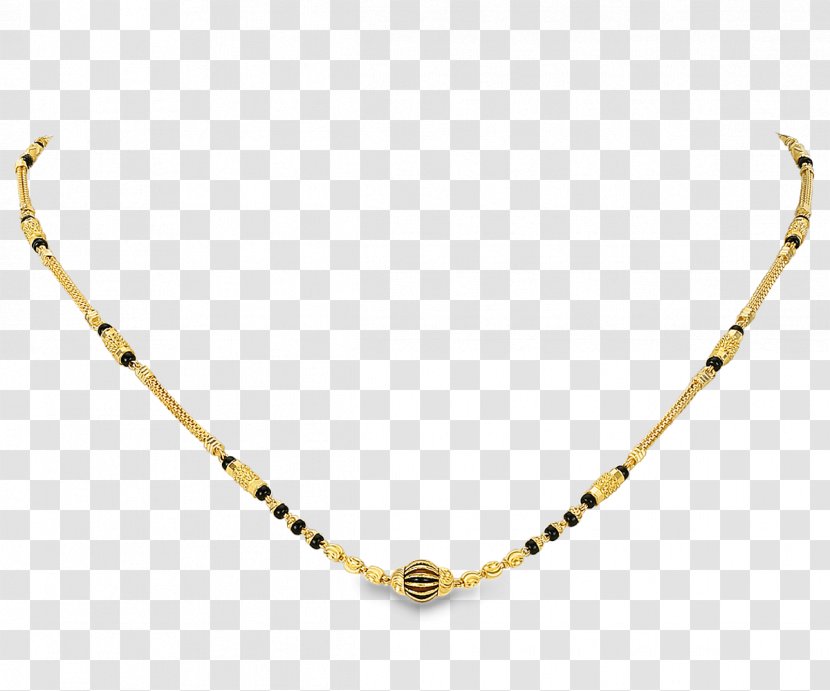 Necklace Mangala Sutra Jewellery Charms & Pendants - Floral Design Transparent PNG