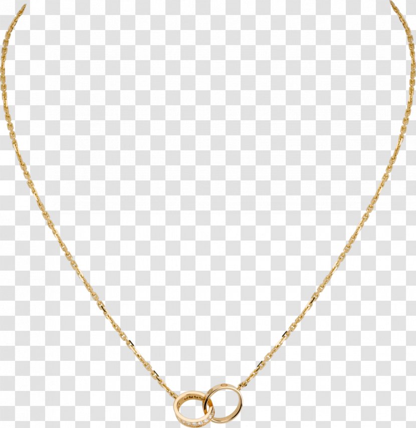 Earring Necklace Love Bracelet Cartier Colored Gold Transparent PNG