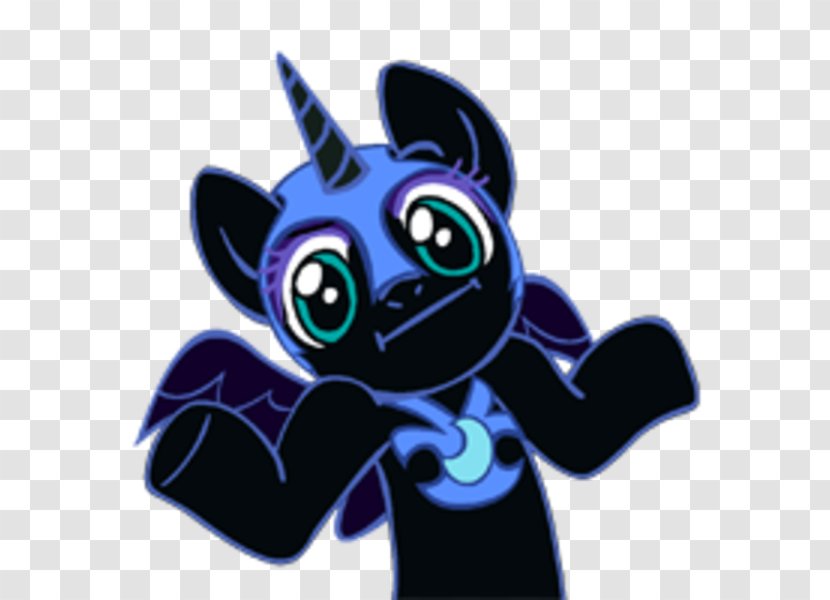 My Little Pony: Friendship Is Magic Fandom Princess Luna Drawing - Trollhunters - Facebook Reactions Transparent PNG