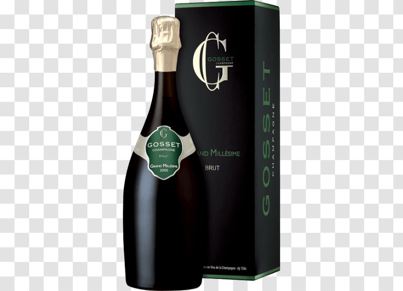 Champagne Sparkling Wine Gosset Vintage - Dosage Transparent PNG