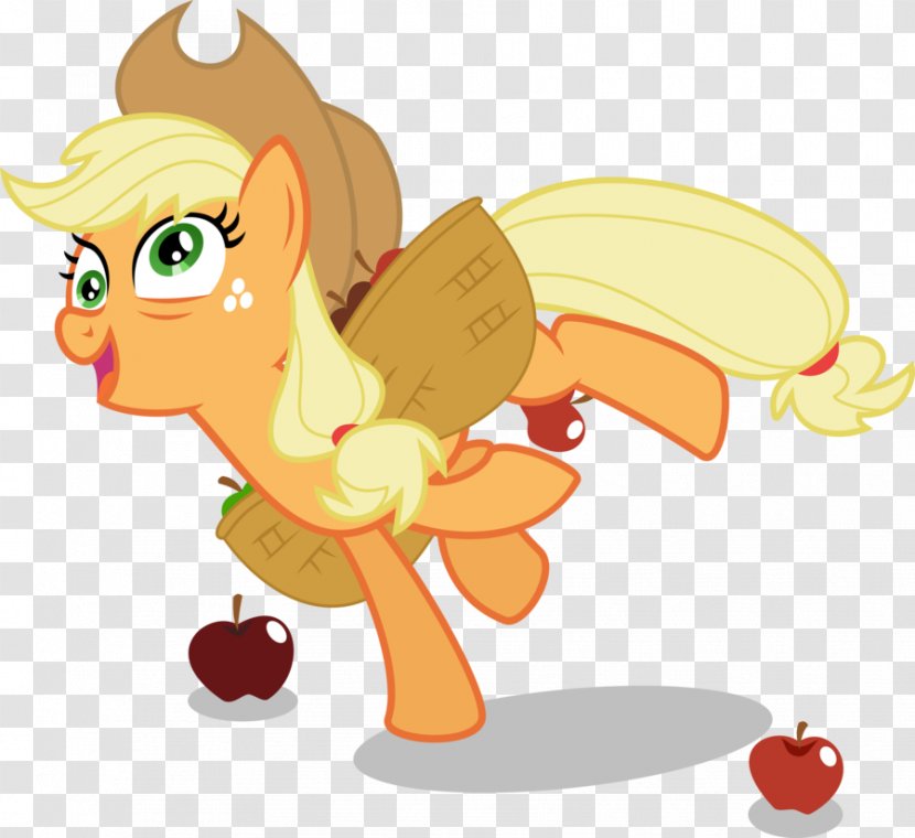 Applejack Pinkie Pie Pony Rainbow Dash Rarity - Apple Transparent PNG