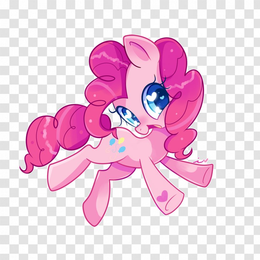 Pinkie Pie YouTube Pony Twilight Sparkle Rainbow Dash - Watercolor - Youtube Transparent PNG