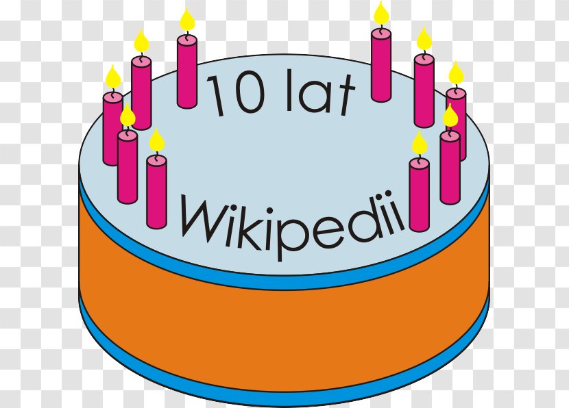 Clip Art Wikimedia Foundation Wikipedia - Area - Birthday Cake Transparent PNG