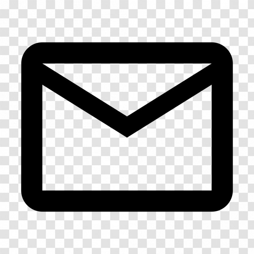 Message Email Symbol Clip Art - Black - Box Transparent PNG