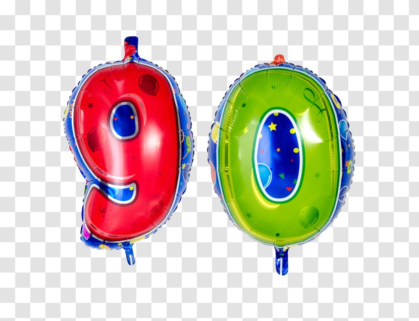 Toy Balloon Birthday Gift Mail - Age Transparent PNG