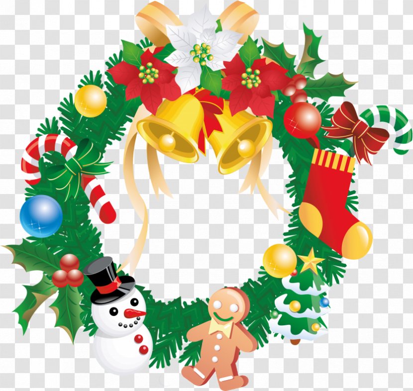 Christmas Ornament Wreath Garland - Fir Transparent PNG