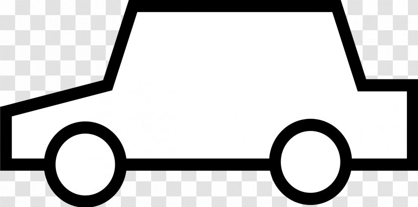 Car Drawing Clip Art - Black - Line Cliparts Transparent PNG