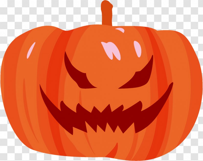 Jack-o-Lantern Halloween Carved Pumpkin - Jackolantern - Plant Fruit Transparent PNG