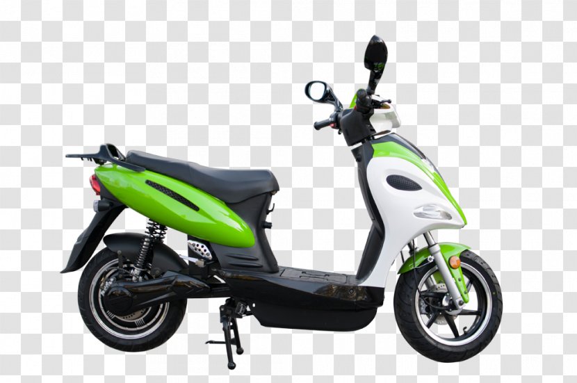 Motorized Scooter Elektromotorroller Motorcycle Accessories - Vehicle Transparent PNG