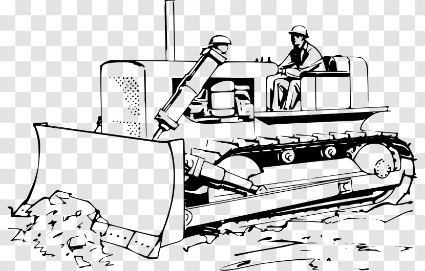 Caterpillar Inc. Bulldozer Clip Art - Tractor Transparent PNG