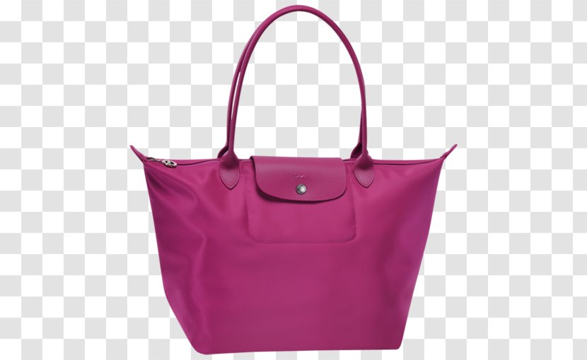 Longchamp Handbag Pliage Tote Bag - White Transparent PNG