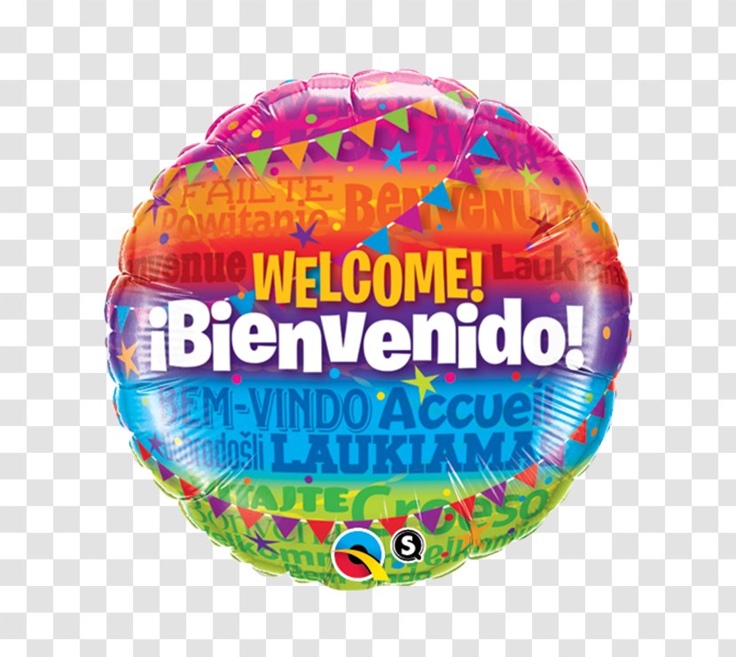 Toy Balloon Party Foil Gift - Baby Shower - Bienvenido Transparent PNG