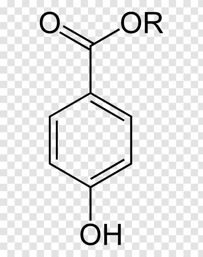 4-Methylbenzaldehyde 4-Hydroxybenzaldehyde 4-Hydroxybenzoic Acid Chemistry Carboxylic - Black And White Transparent PNG