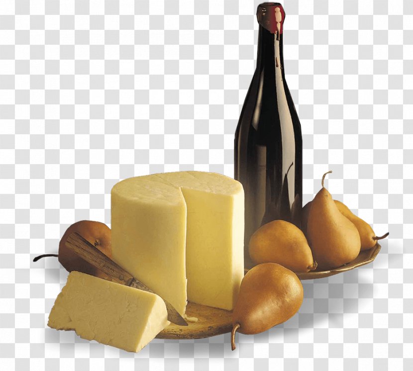 Wine Cheddar Cheese Dairy Products Food Transparent PNG